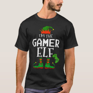 Ich bin die Familie Gamer Elf, die Weihnachtsfeier T-Shirt