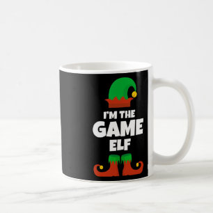 Ich bin die Familie Pajama Game Elf Weihnachtsscha Kaffeetasse