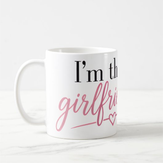 Ich bin die Freundin Tasse (Links)
