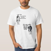 Ich bin die Führungskraft meiner Funktionen! Sorta T-Shirt (Vorderseite)