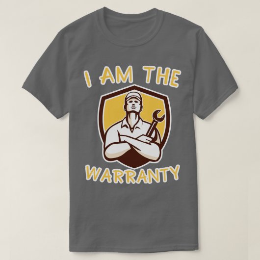 Ich bin die Garantie T-Shirt (Design vorne)