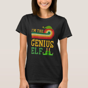 Ich bin die geniale Elf-Matching-Gruppe Weihnachts T-Shirt