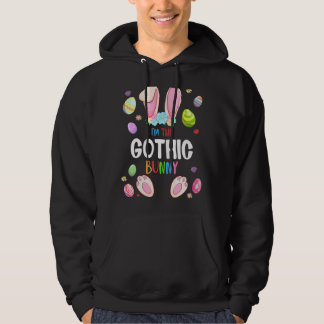 Ich bin die gotische Bunny Oaster Party Matching F Hoodie