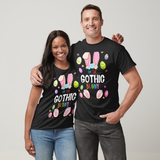 Ich bin die gotische Bunny Oaster Party Matching F T-Shirt (Unisex)