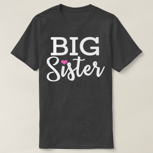 Ich bin die große Schwester T-Shirt (Design vorne)