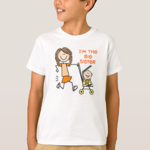 Ich bin die großen, finsteren Strichmännchen T-Shirt