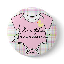 Ich bin die Großmutter auf rosa kariertem mit