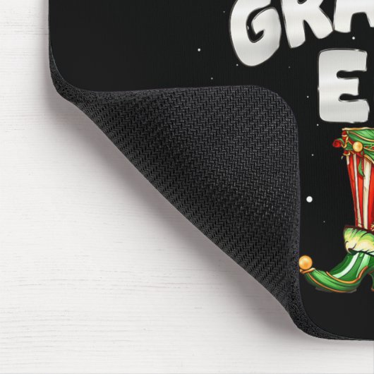 Ich bin die Großvater Elf Familie Matching Group C Mousepad (Ecke)