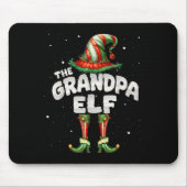 Ich bin die Großvater Elf Familie Matching Group C Mousepad (Vorne)