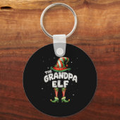 Ich bin die Großvater Elf Familie Matching Group C Schlüsselanhänger (Vorderseite)