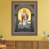 "ICH BIN DIE GUTE SHEPHERD" John 10:11 Mosaikkunst Leinwanddruck (Insitu (Wohnzimmer))