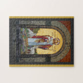 "ICH BIN DIE GUTE SHEPHERD" John 10:11 Mosaikkunst Puzzle (Horizontal)