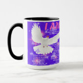 Ich bin die Heilige Geist-Kaffee-Tasse Tasse (Links)