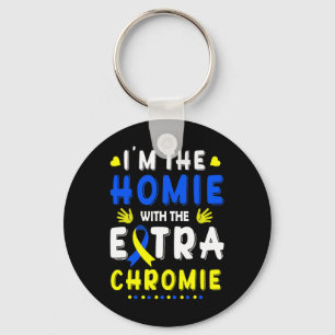 Ich bin die Heimat mit dem Extra-Chromie-Down-Synd Schlüsselanhänger
