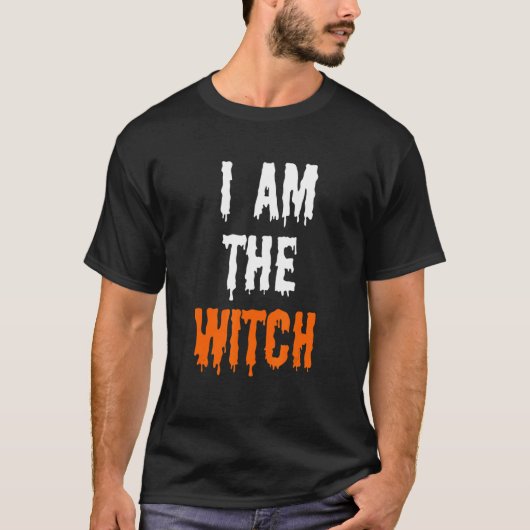 Ich bin die Hexe 2 T-Shirt (Vorderseite)