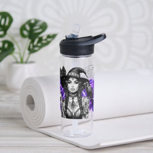 Ich bin die Hexe Trinkflasche (Yoga)