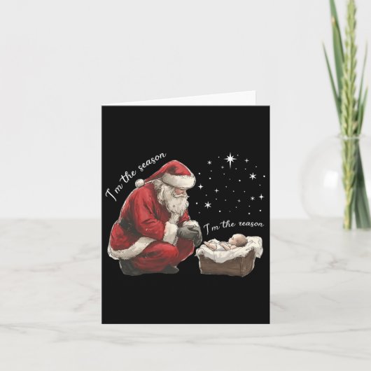 Ich bin die Jahreszeit, in der ich der Grund bin, Karte (Vorderseite)