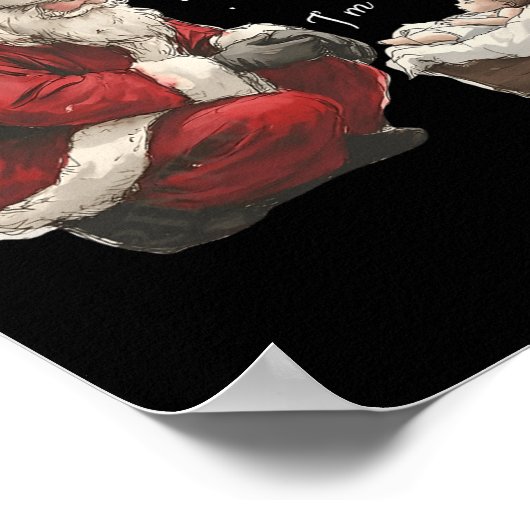 Ich bin die Jahreszeit, in der ich der Grund bin,  Poster (Ecke)