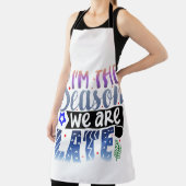 Ich bin die Jahreszeit, in der wir zu spät sind Schürze (InSitu)