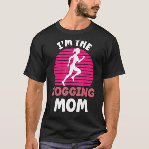 Ich bin die Joggen Mama Mutter Runner, die Mama Ma T-Shirt