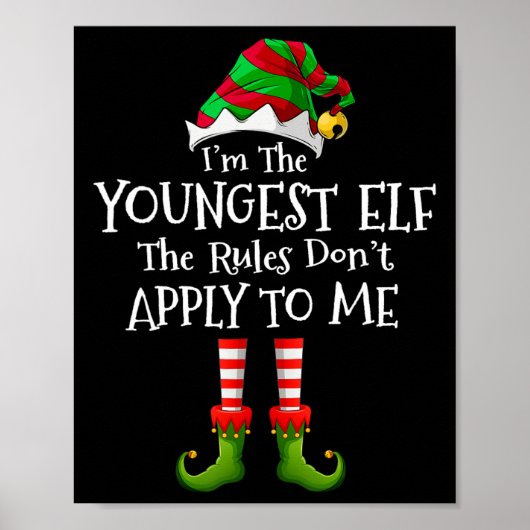 Ich bin die jüngste Elf-Regel, die nicht auf mich  Poster (Vorne)