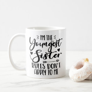 Ich bin die jüngste Schwester, Regeln gelten nicht Kaffeetasse