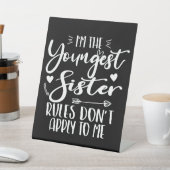 Ich bin die jüngste Schwester Sarcasm Lover, Niedl Sockelschild (In SItu)