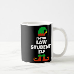 Ich bin die Jurastudentin Elf Familie Pajama Weihn Kaffeetasse