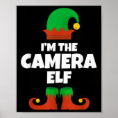 Ich bin die Kamera Elf Familie Pajama Weihnachtsma Poster (Vorne)