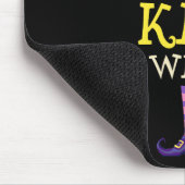 Ich bin die Kiki-Hexenkleider Halloween-Witchy Mousepad (Ecke)