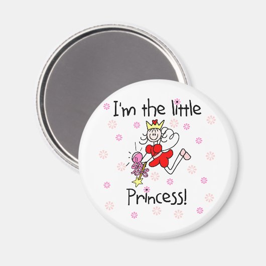Ich bin die kleine Prinzessin Magnet (Vorderseite/Rückseite)