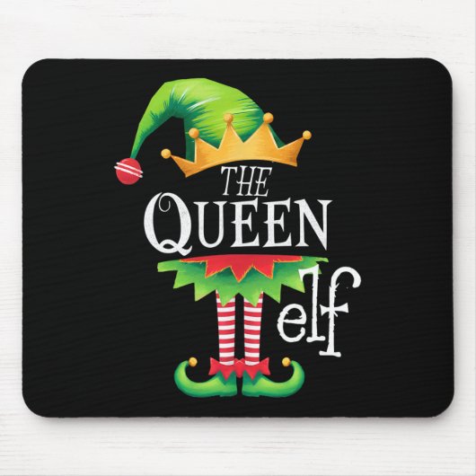 Ich bin die Königin Elf, die Weihnachtskostüme pas Mousepad (Vorne)