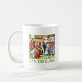 Ich bin die Königin! Kaffeetasse (Links)