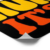 Ich bin die Krankenschwester, die ich bin, Groovy  Poster (Ecke)