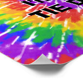 Ich bin die Krawatte Dyed Sheep, Snarky Spaß, Hipp Poster (Ecke)