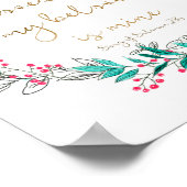 Ich bin die Kunst der Bibelverse Poster (Ecke)