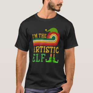 Ich bin die künstlerische Elf-Matching-Gruppe Weih T-Shirt