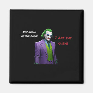 Ich bin die kurvenreiche Villain Halloween Anti-He Magnet