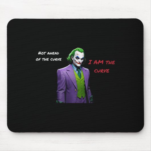 Ich bin die kurvenreiche Villain Halloween Anti-He Mousepad (Vorne)