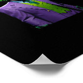 Ich bin die kurvenreiche Villain Halloween Anti-He Poster (Ecke)