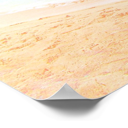 Ich bin die Küste Poster (Ecke)