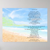 Ich bin die Küste Poster (Vorne)