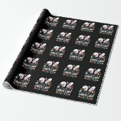 Ich bin die "Lady Bunny Oaster Matching" Geschenkpapier (Ungerollt)