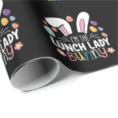 Ich bin die "Lady Bunny Oaster Matching" Geschenkpapier (Rolleneckpunkt)
