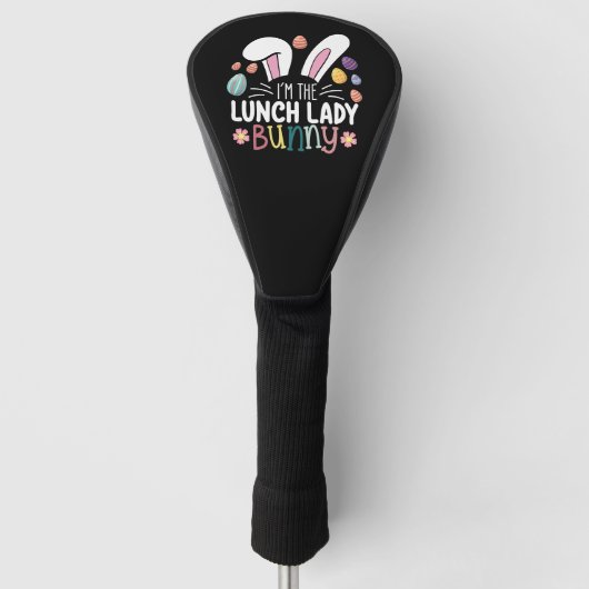 Ich bin die "Lady Bunny Oaster Matching" Golf Headcover (Vorderseite)