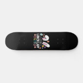 Ich bin die "Lady Bunny Oaster Matching" Skateboard (Horizontal)