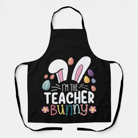 Ich bin die Lehrerin, die Ostern spielt Schürze (Vorderseite)