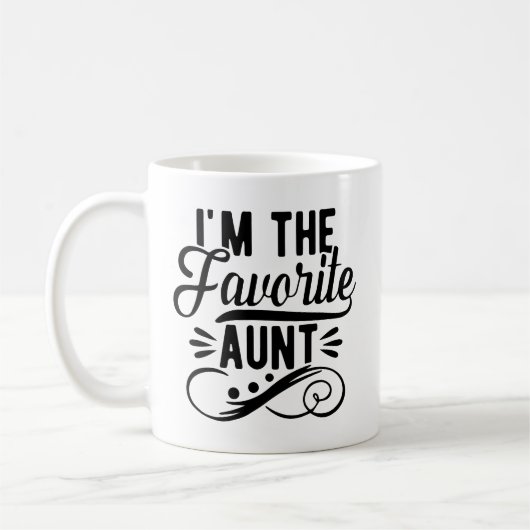 Ich bin die Lieblingstante Kaffeetasse (Links)