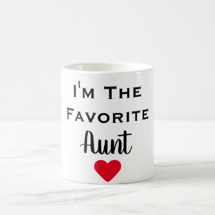 Ich bin die Lieblingstante Mug Kaffeetasse