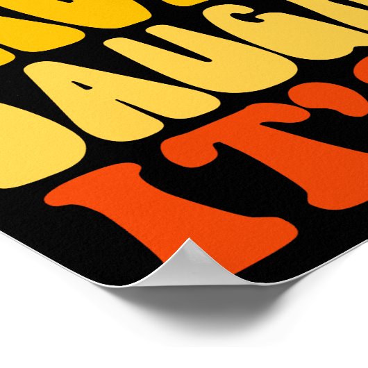 Ich bin die Lieblingstochter im Jurastudium Poster (Ecke)